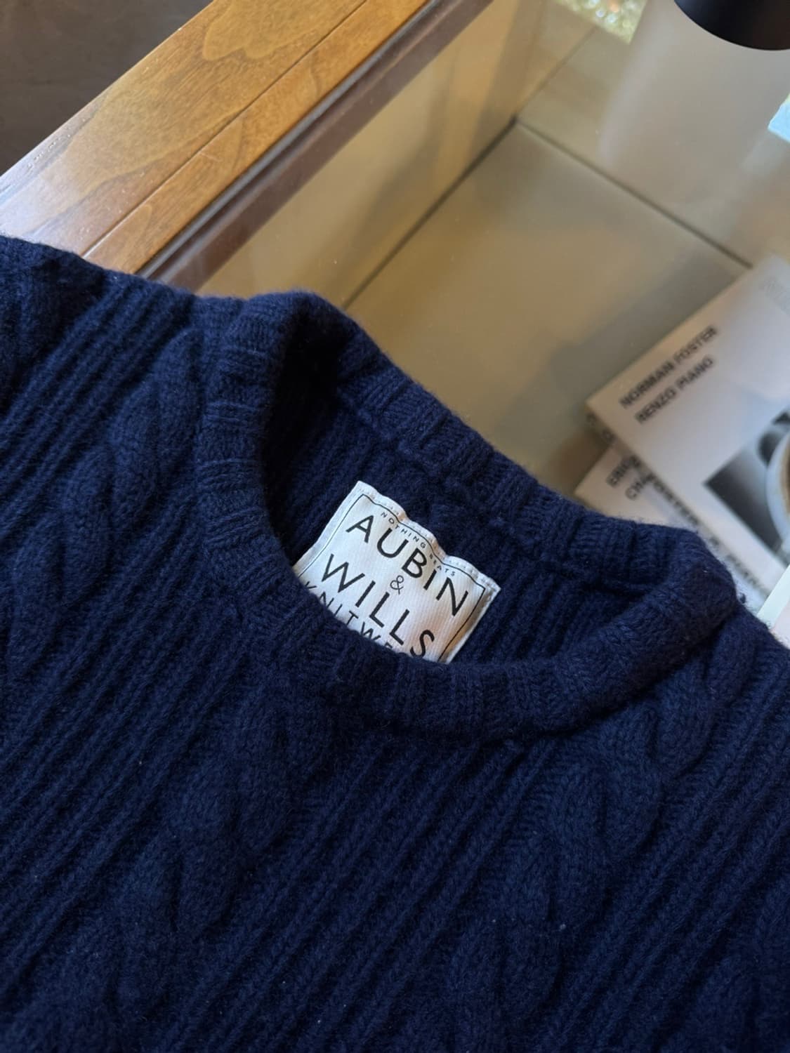 어빈 앤 윌스 케이블 니트 100 상품이미지6