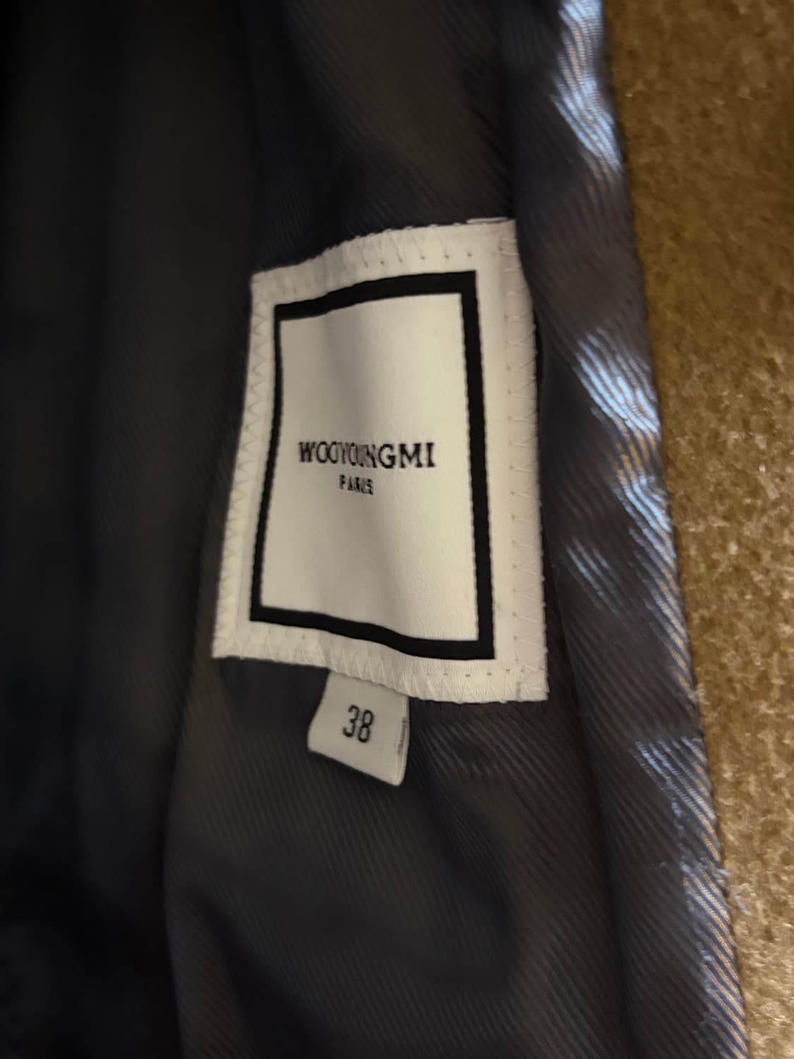 우영미 더블 코트 38 (95) 상품이미지7