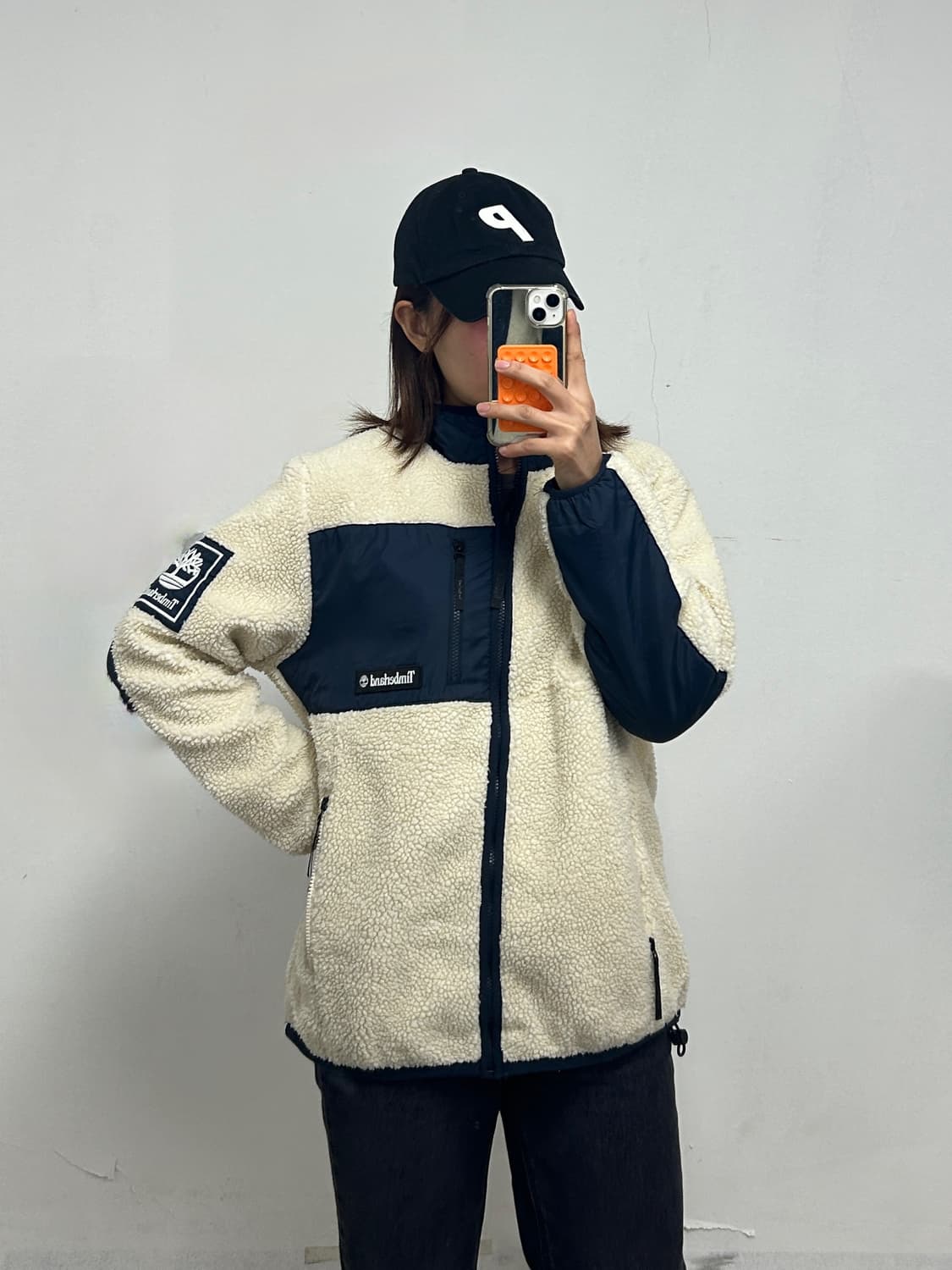 팀버랜드 플리스 자켓 아이보리 상품이미지2