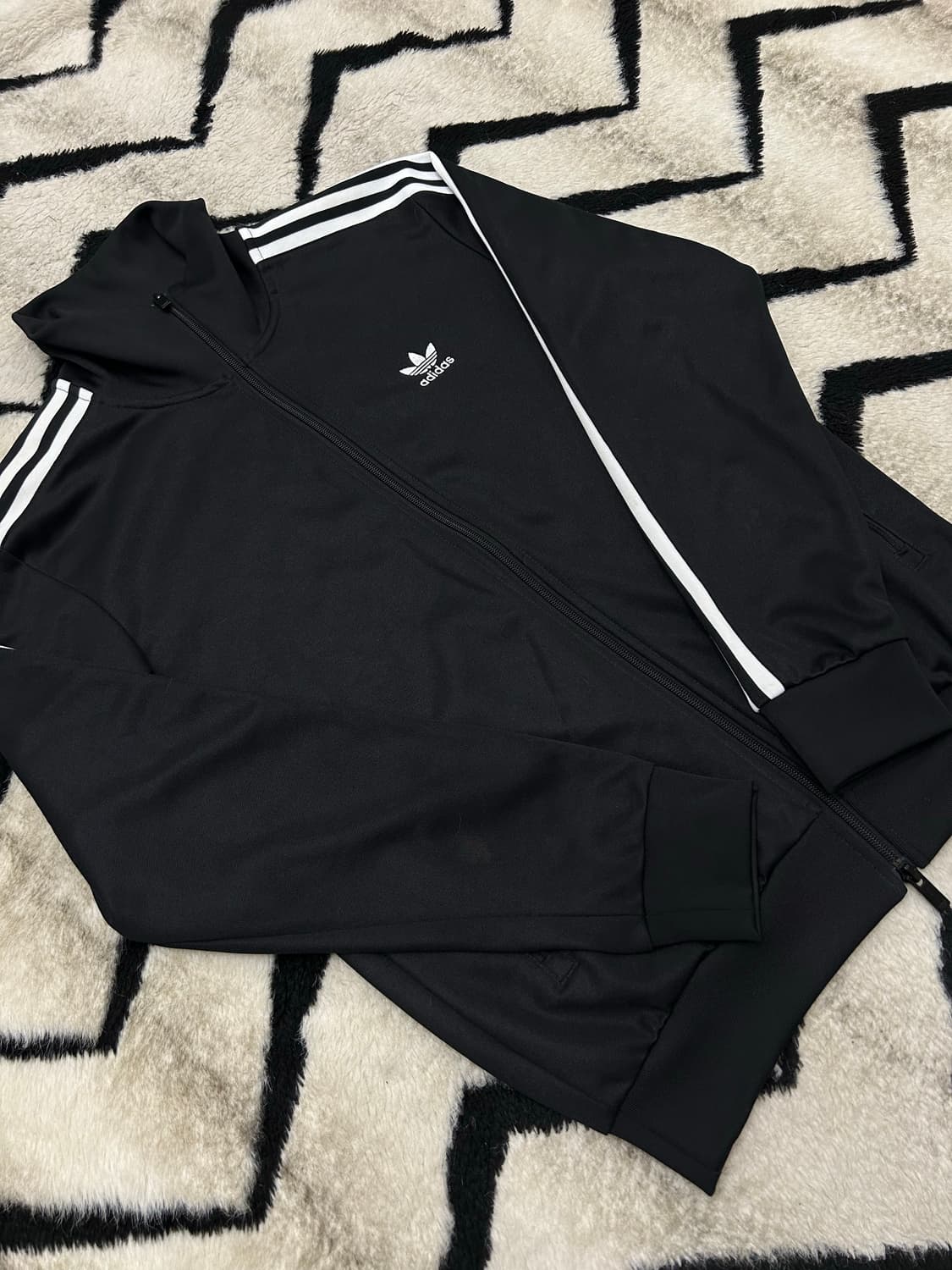 [M]아디다스 베켄바우어 2Way 트랙탑 져지/블랙 상품이미지3