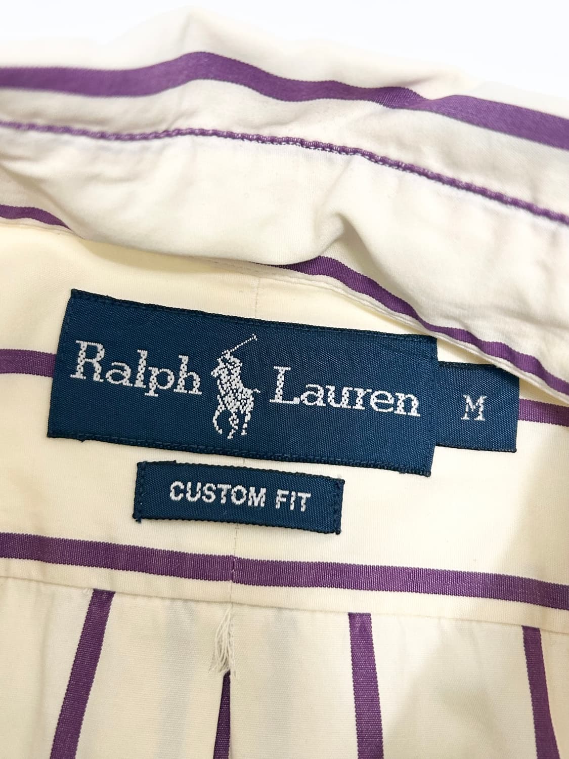 폴로 랄프로렌 스트라이프 퍼플 셔츠 상품이미지3