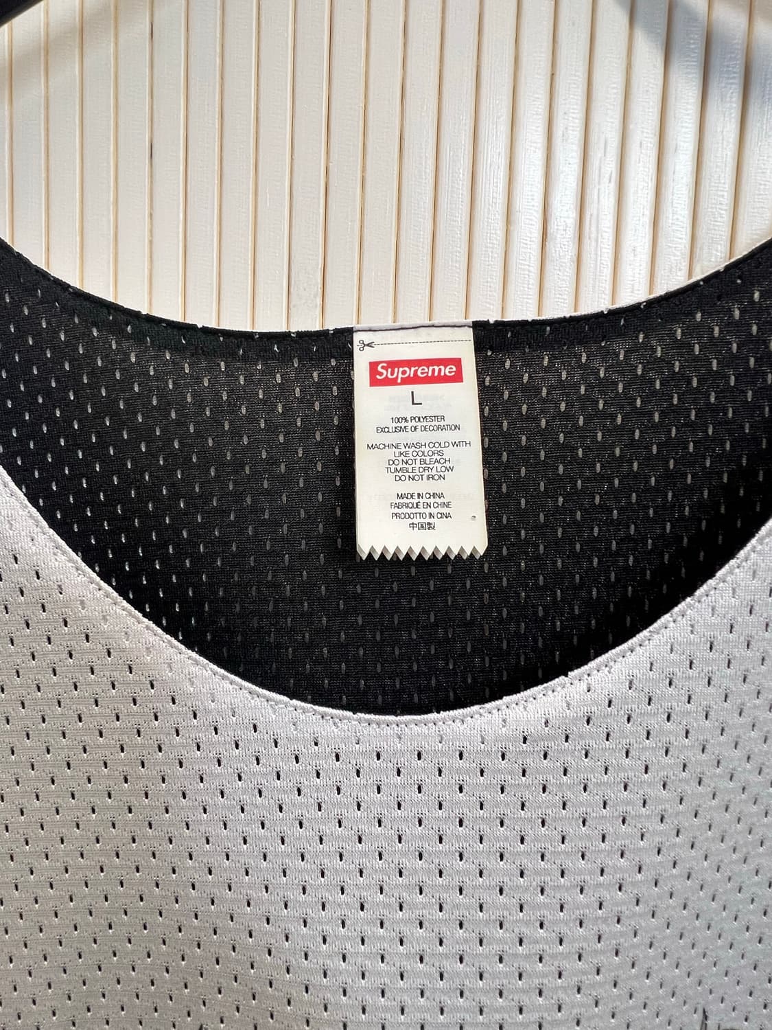 슈프림 그래픽 매쉬 민소매 셔츠 상품이미지5