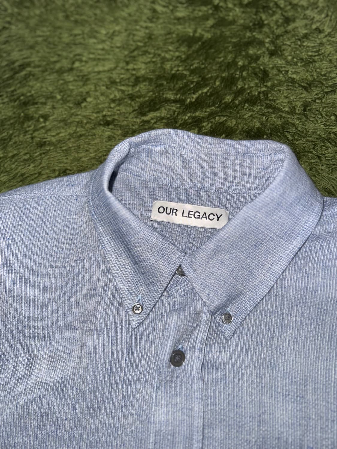 [50] 아워레가시 보로우드 BD 시어서커 릴렉스 핏 셔츠 상품이미지3