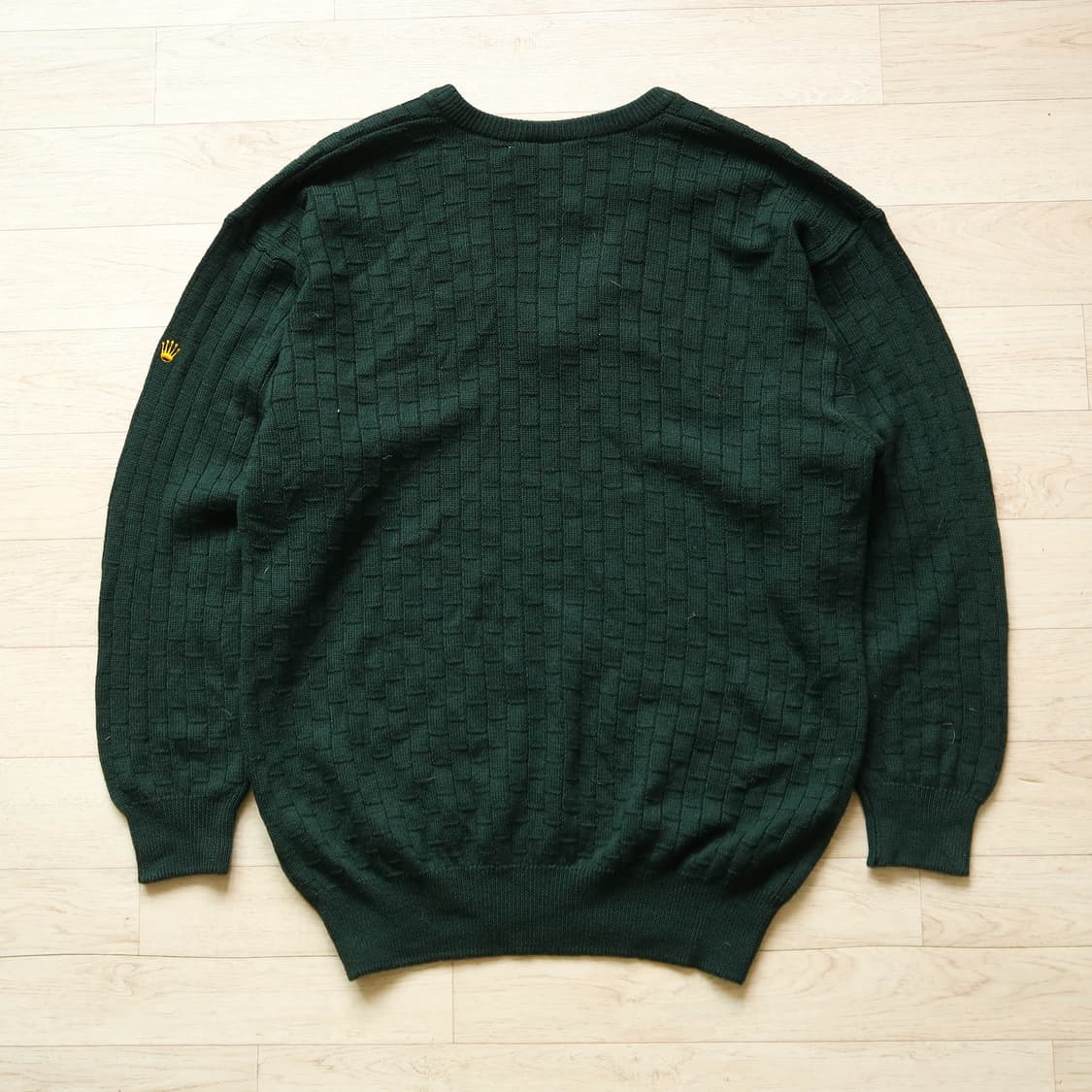 [Made in Scotland] 빈티지 OG 롤렉스 메리노 울 스웨터 상품이미지8