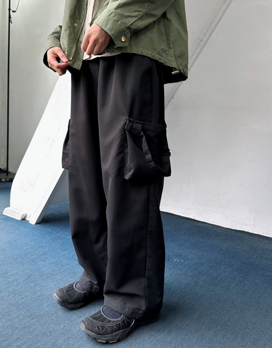 Belted cargo design wide easy  상품이미지2