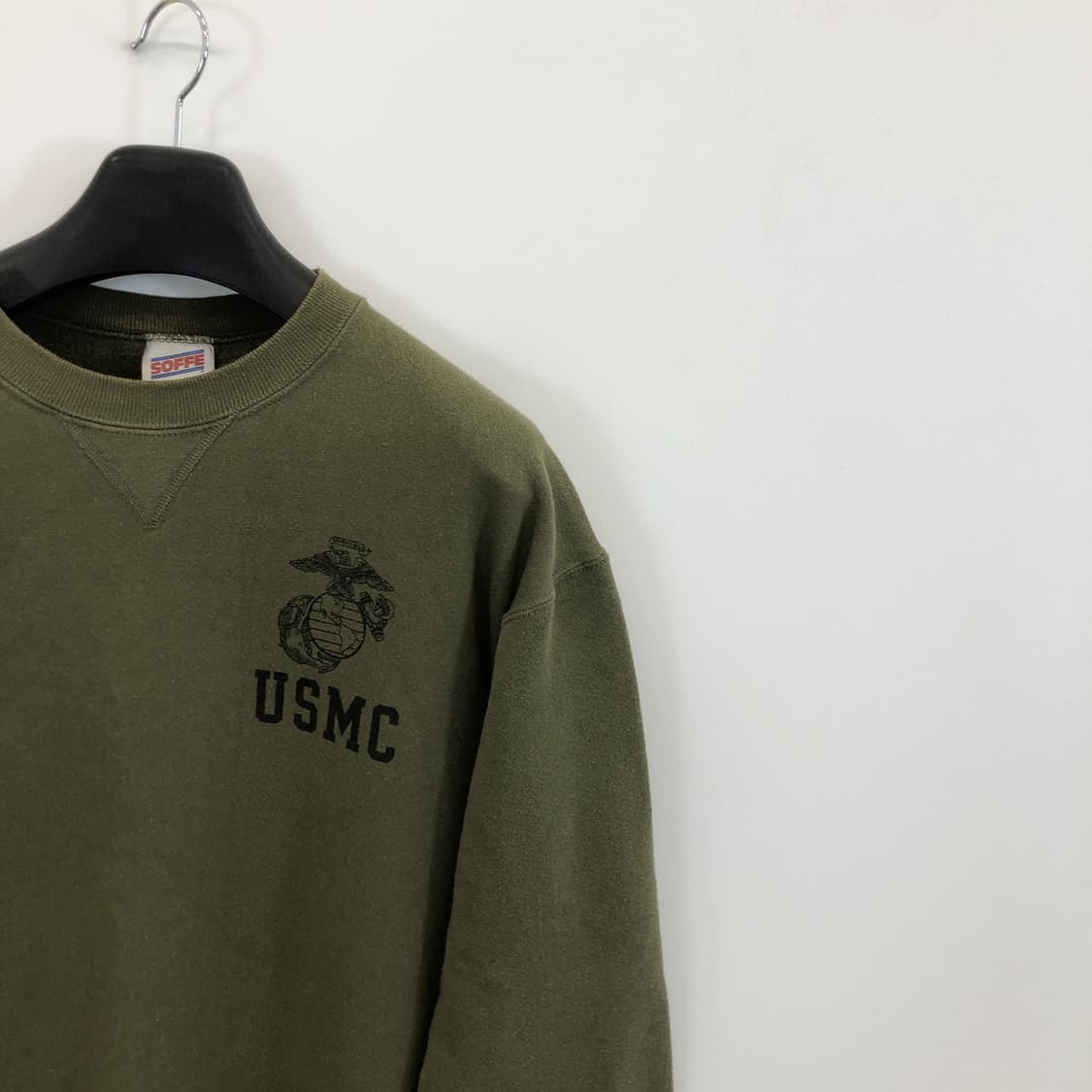 90s SOFFE USME USA 미해병대 스웻셔츠 M 상품이미지2