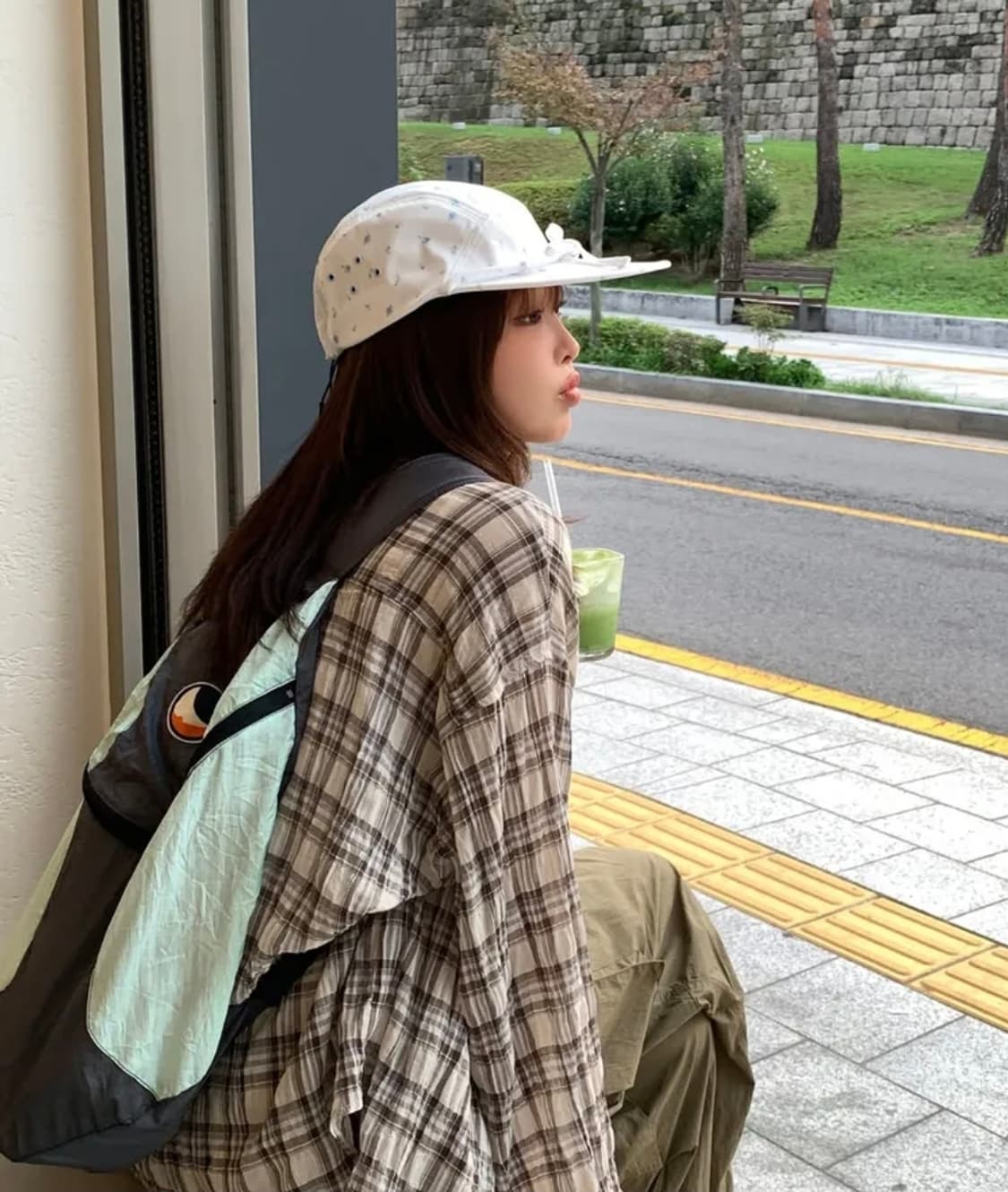 티켓투더문 미니백팩 15L (다크그레이/민트) 상품이미지2