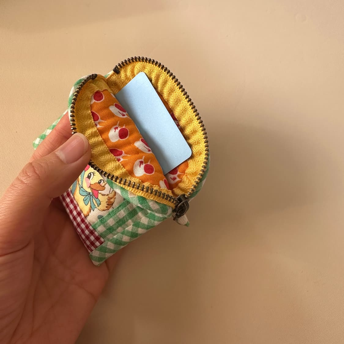 퀼트 카드지갑 / 핸드메이드  상품이미지3