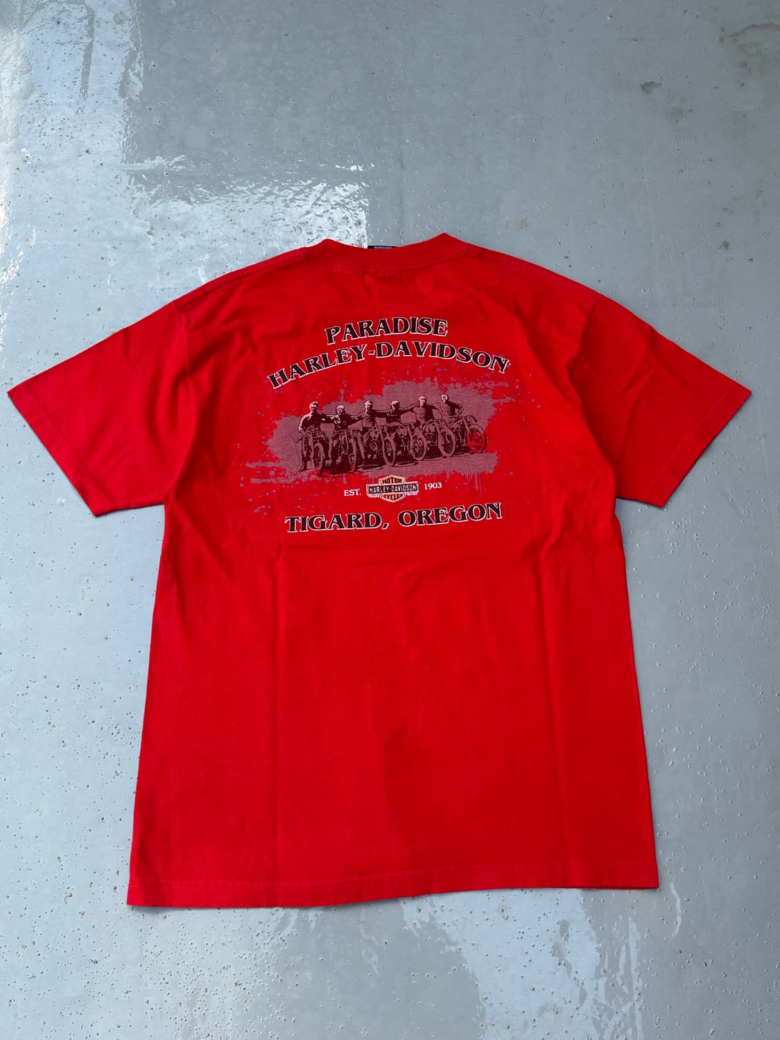 [할리데이비슨] •Vintage Paradise Pocket Tee 상품이미지1