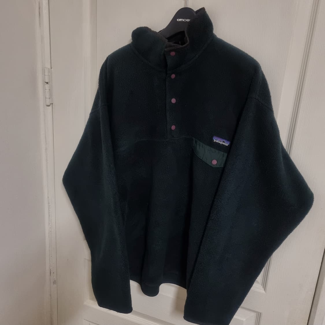 파타고니아 신칠라 딥그린 퍼플 L 미국생산 상품이미지2