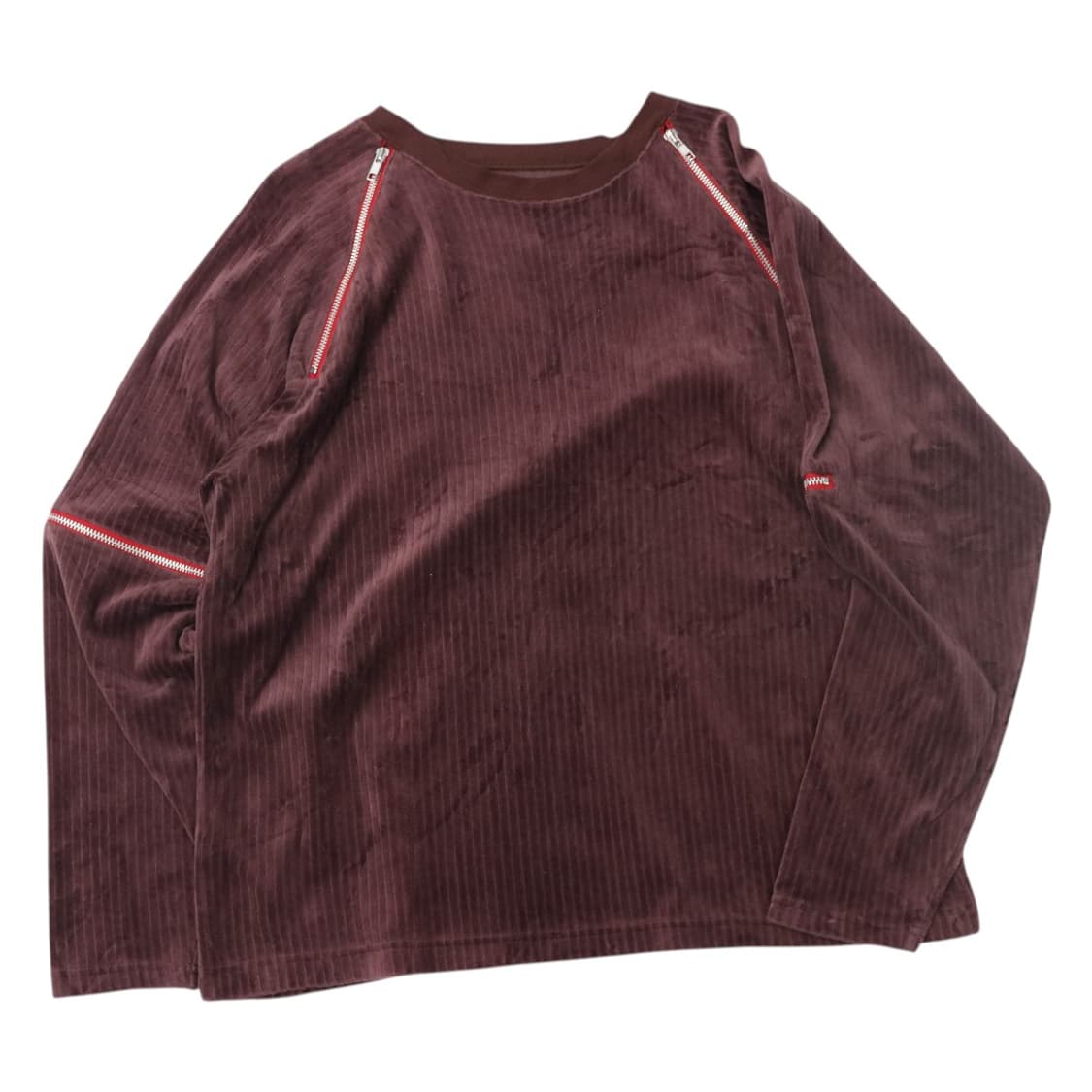 New Model Army 뉴 모델 아미 빈티지 벨루어 지퍼  롱슬리브  상품이미지1