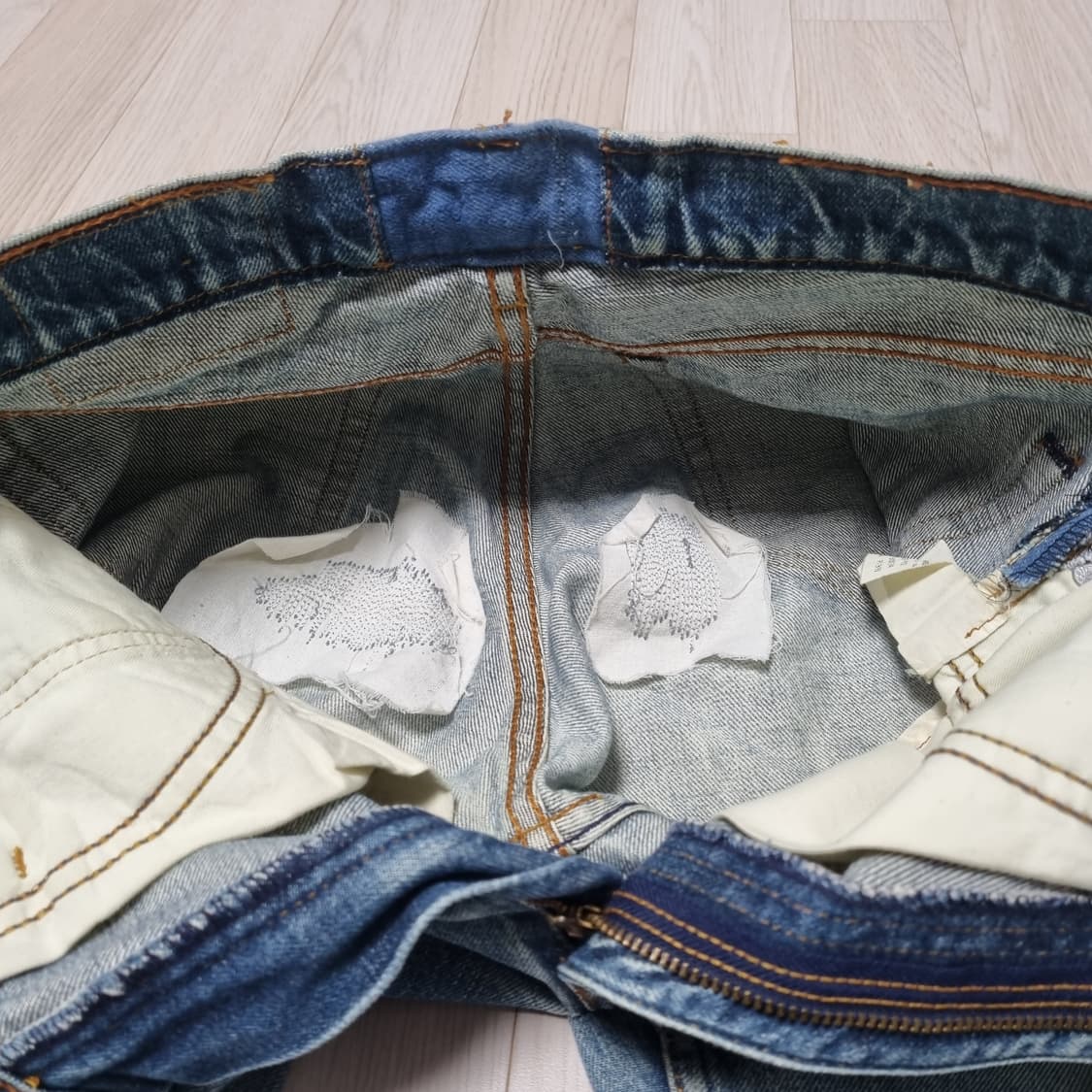 리바이스 재팬 509-0217 빈티지 워싱 데님 블루 청바지 상품이미지10