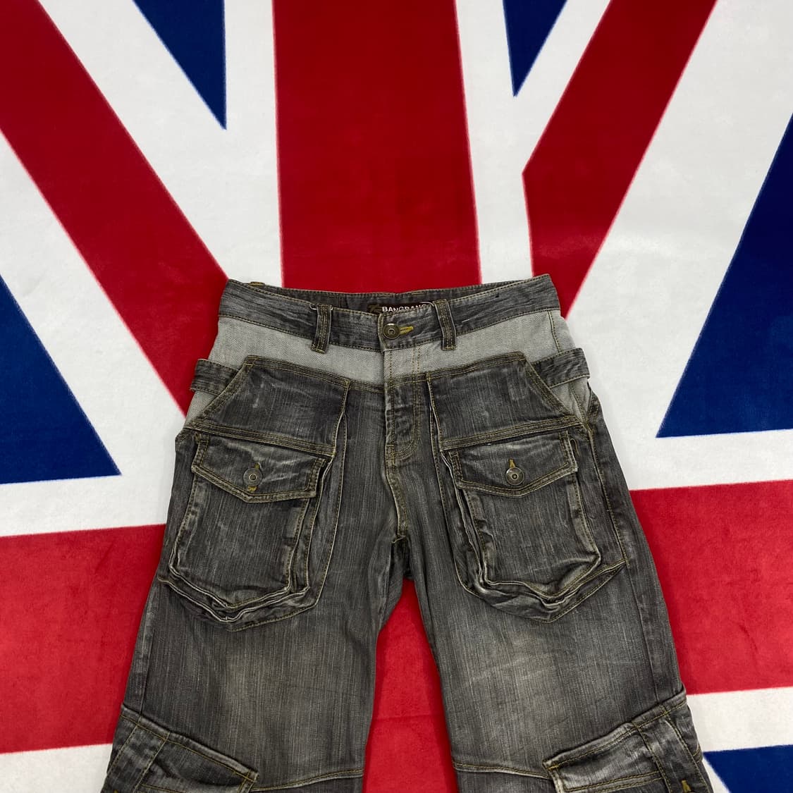 뱅뱅 y2k 워싱 카고 팬츠 28 상품이미지2