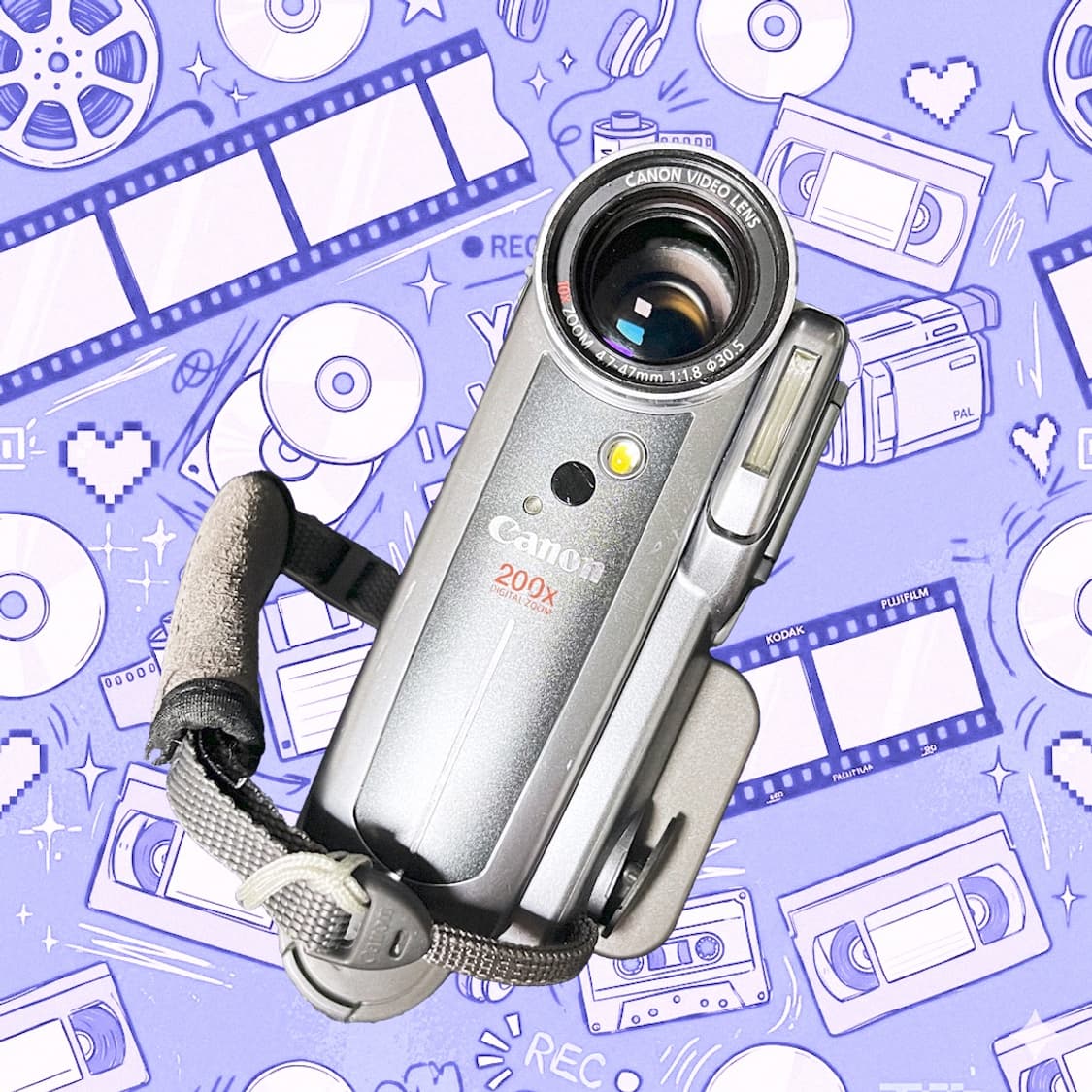 Canon ixy dv m2 6mm 캠코더 (테이프리스 개조 가능) 상품이미지4