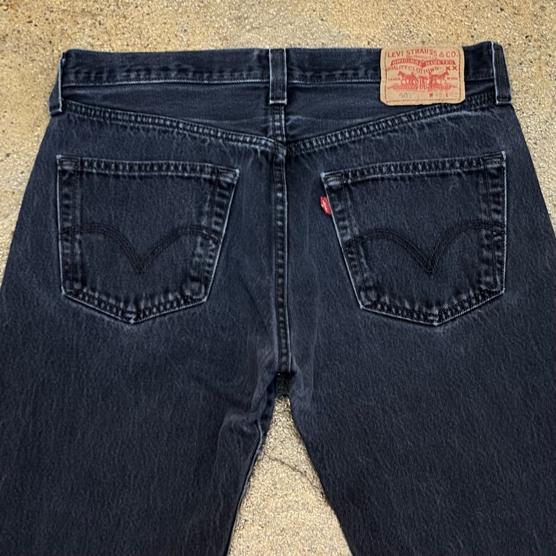 00s 미국 빈티지 리바이스 501 블랙진 청바지 상품이미지6