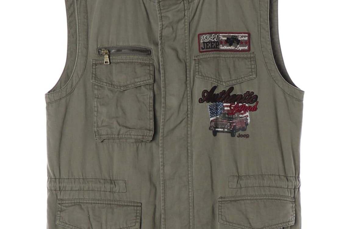 Jeep 밀리터리 조끼 L 상품이미지4