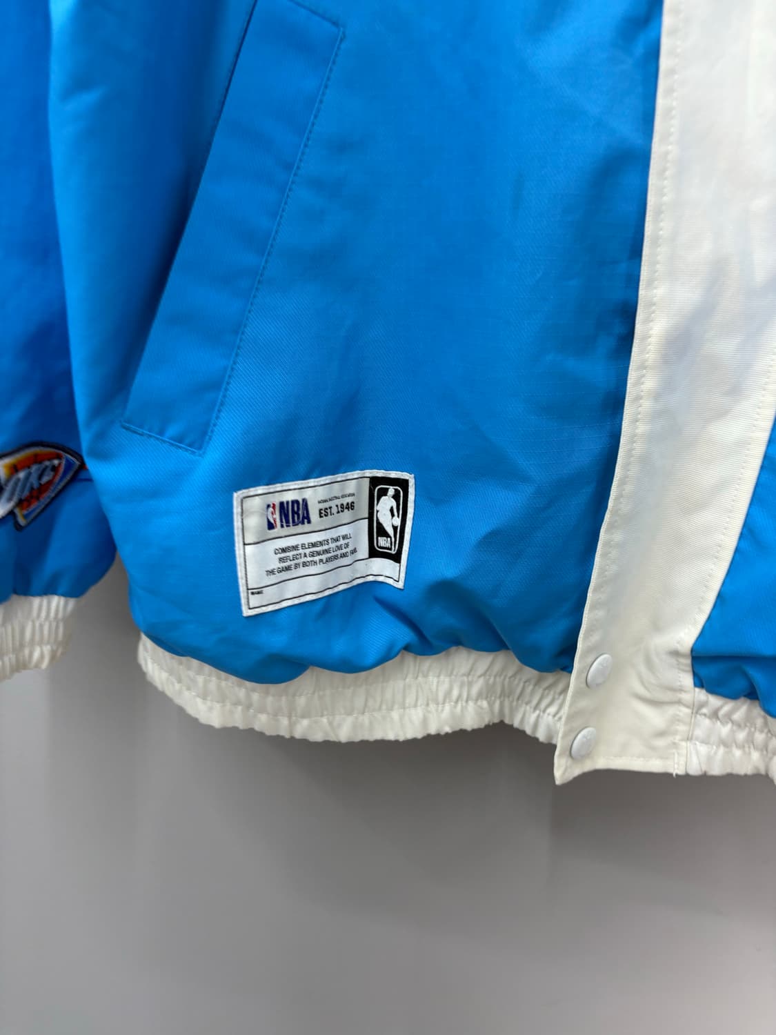 NBA 팀 배색 컬러 블럭 바람막이 후드재킷 A1992 상품이미지3