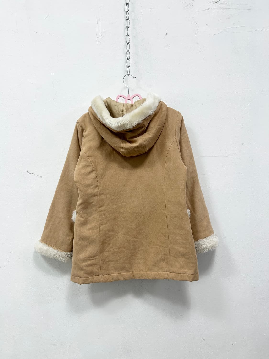 [PINKY PALETTE] 라떼갸루 리락쿠마 폭닥 떡볶이 코트 상품이미지5