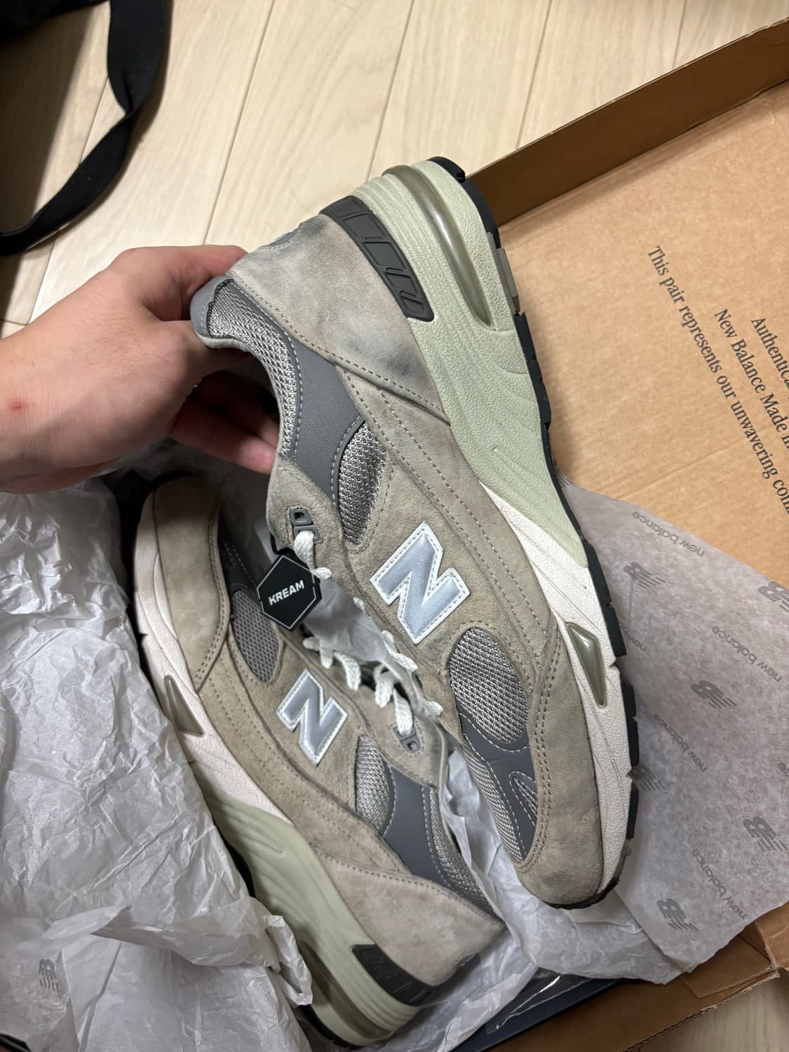 뉴발란스 991 그레이 색상 UK 9.5 상품이미지8