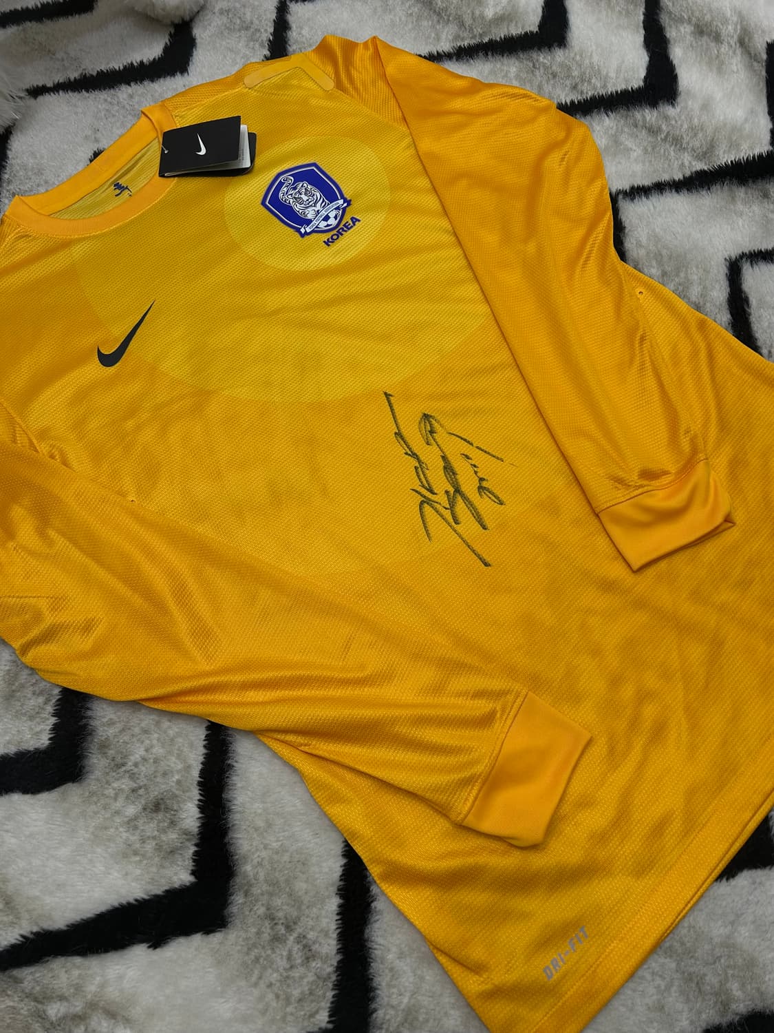 [XL]나이키 12-14 국대 골키퍼 긴팔/김영광싸인 상품이미지2