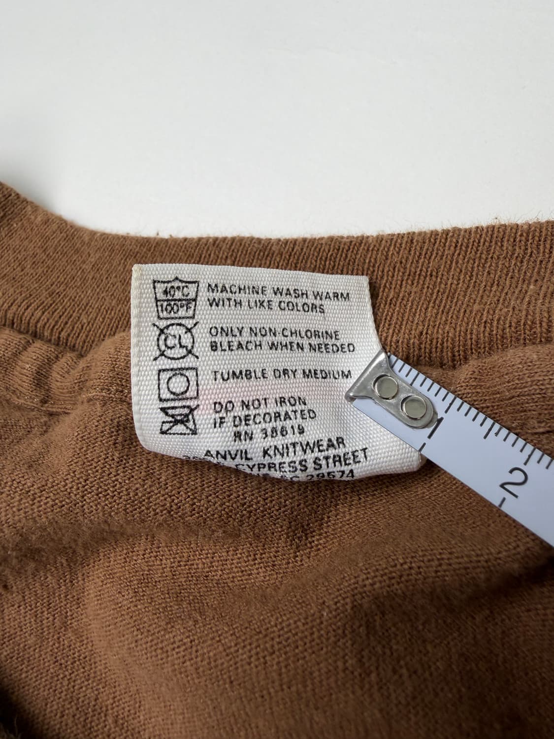 90s Weed Tee (brown) 상품이미지4