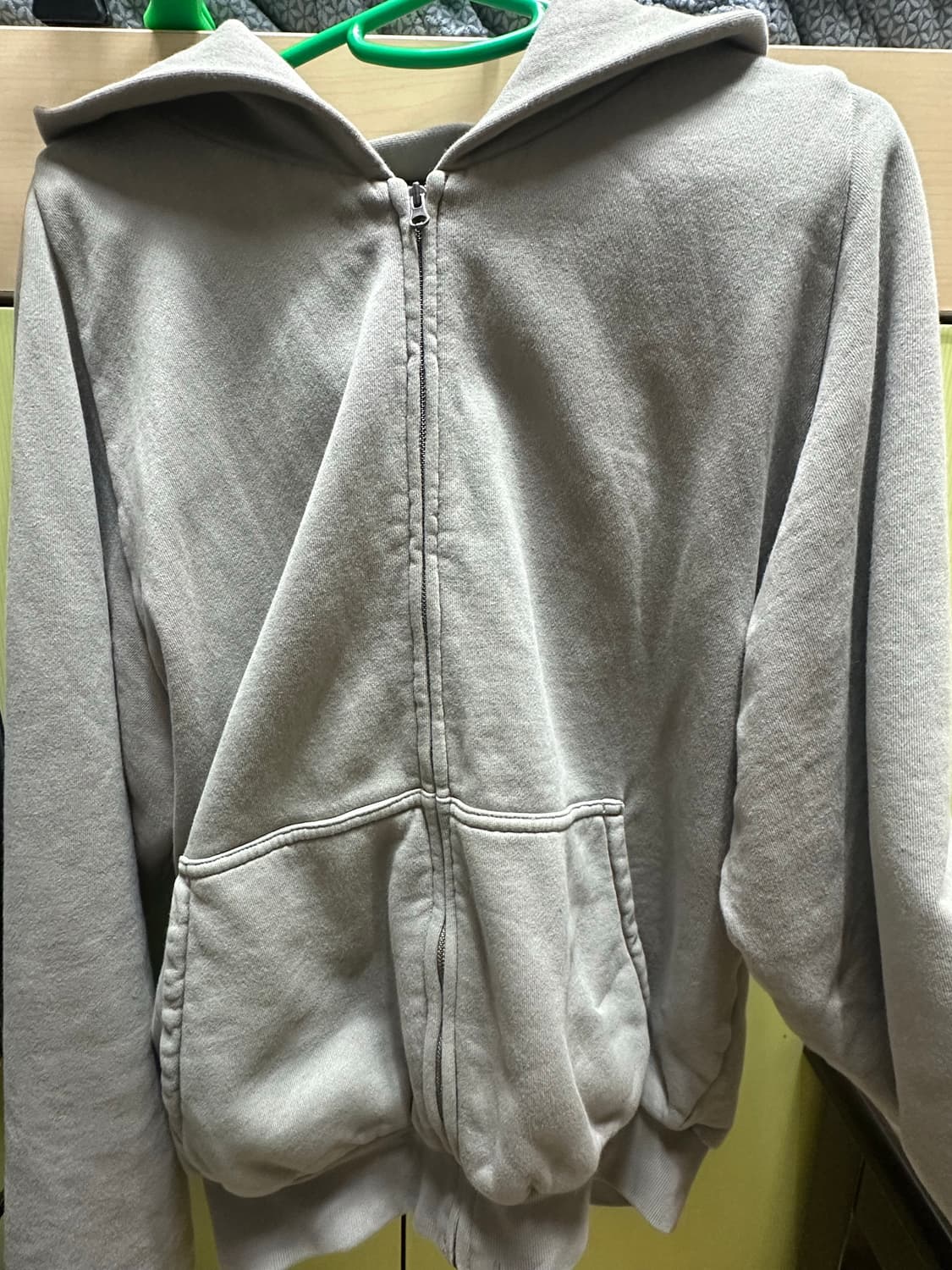 이지x갭  후드집업 그레이 M 상품이미지1