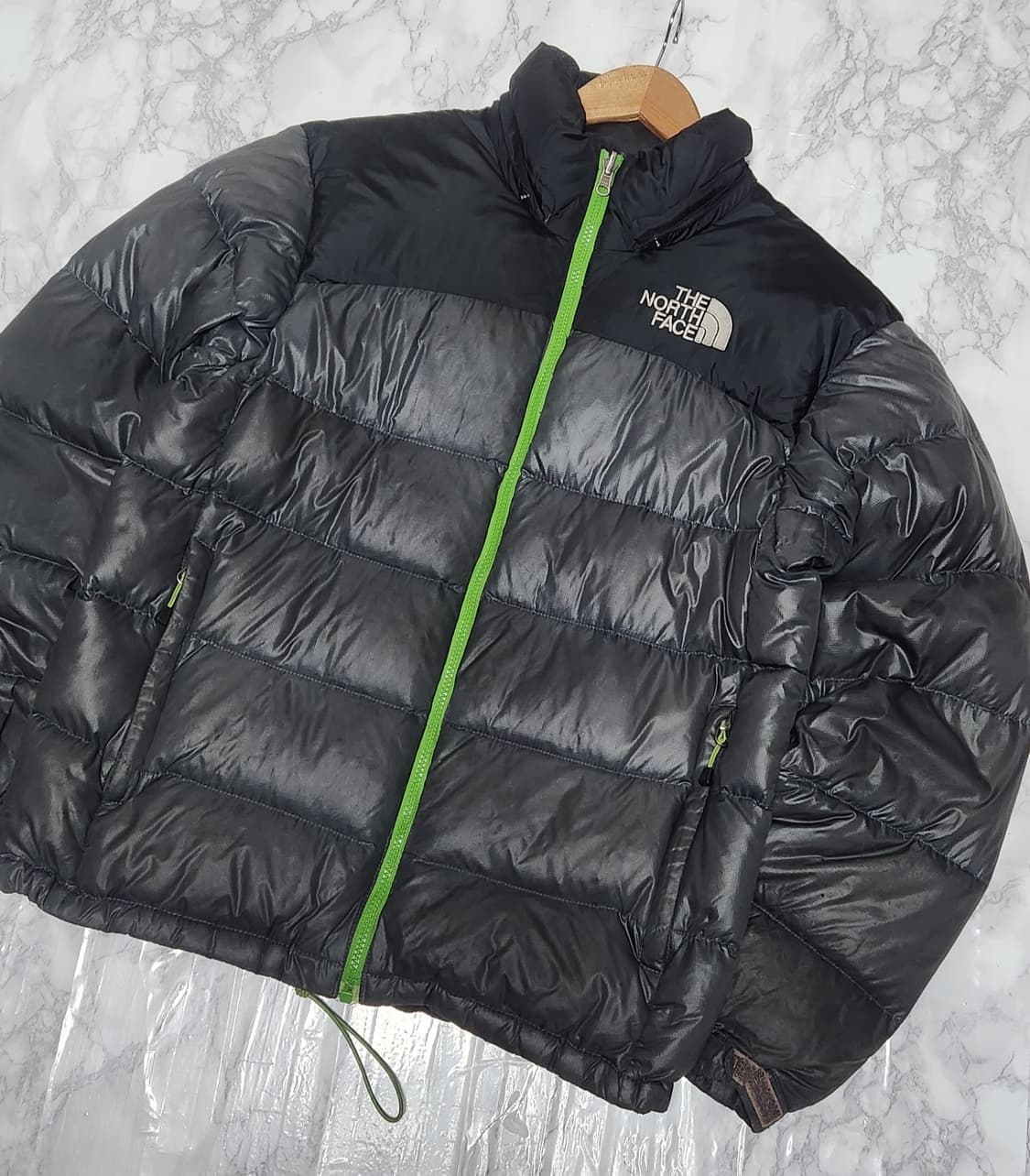 노스페이스 700 눕시 그레이 패딩 자켓 상품이미지3