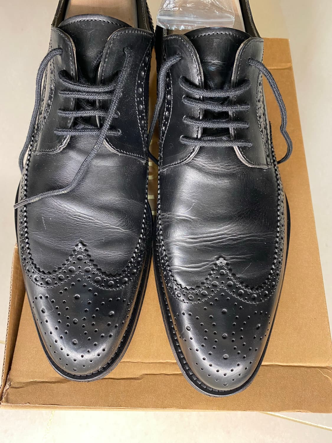 로렌조반피 윙팁 옥스포드 구두 made in Italy (40.5사이즈) 상품이미지8