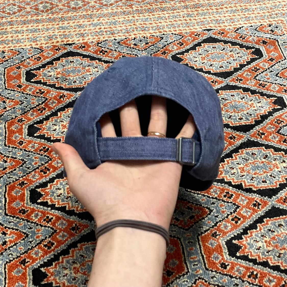 나이키 스우시로고 데님 볼캡 FREE 상품이미지2