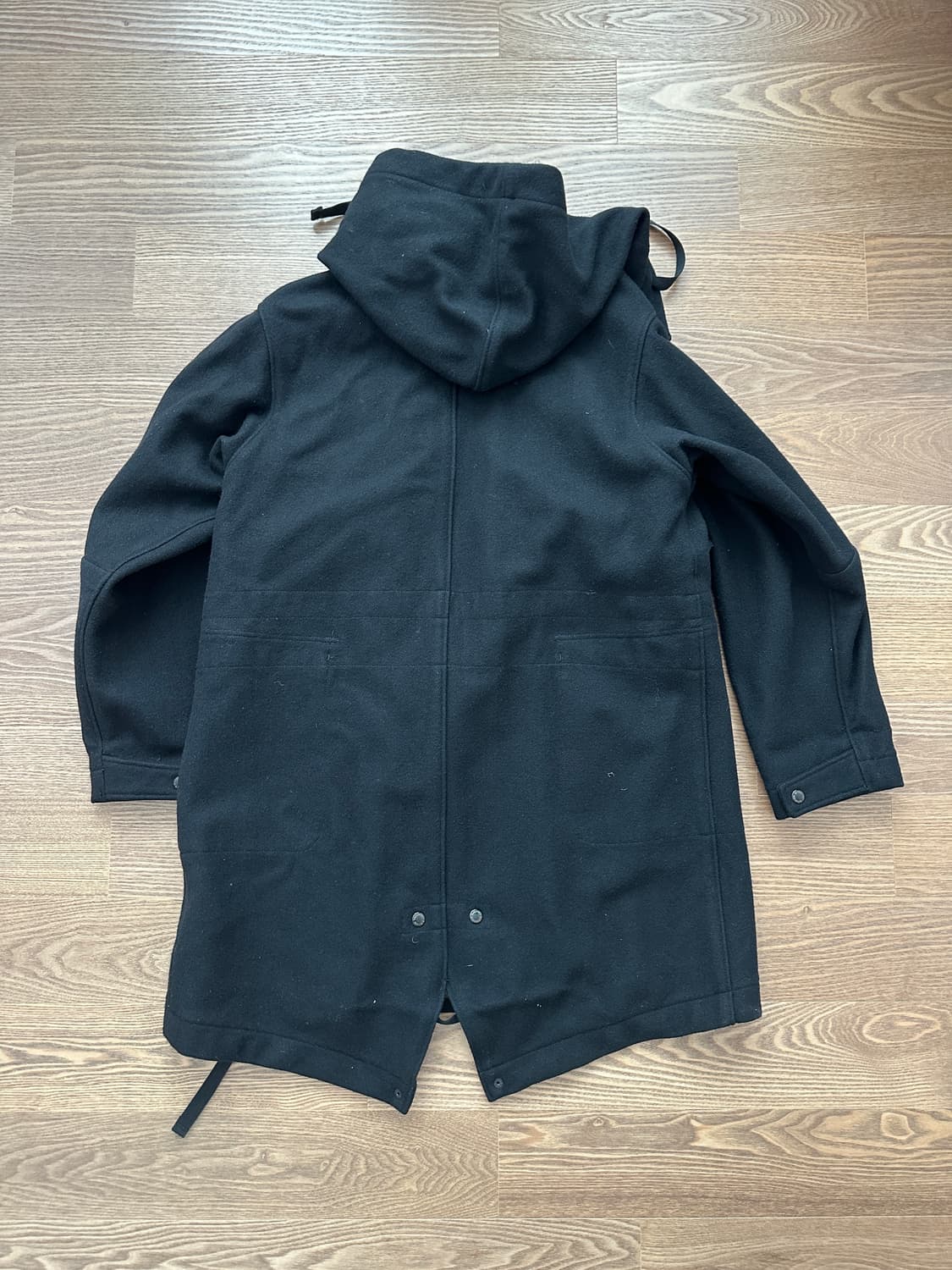 엔가 x 샌마 하이랜드파카 겨울용 울 코트 상품이미지4