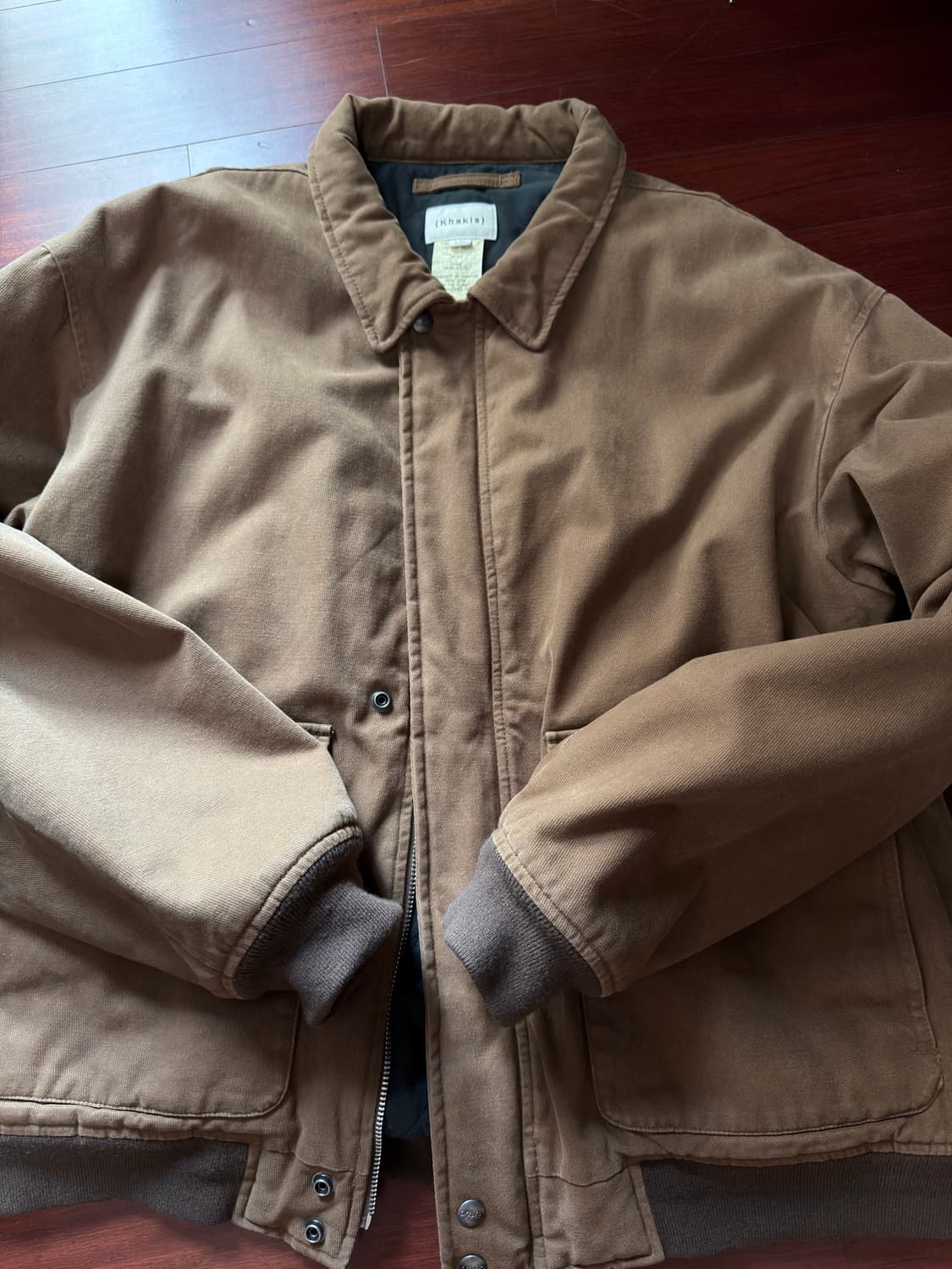 카키스 스테이션 자켓 브라운 L 상품이미지1