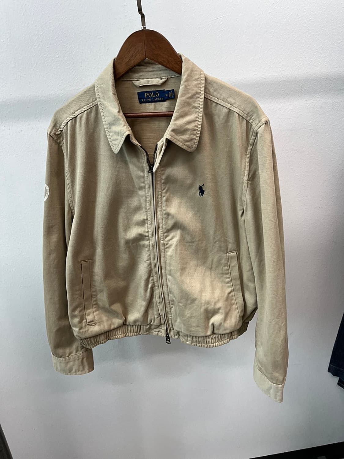 여) 폴로 코튼트윌 블루종자켓  상품이미지4