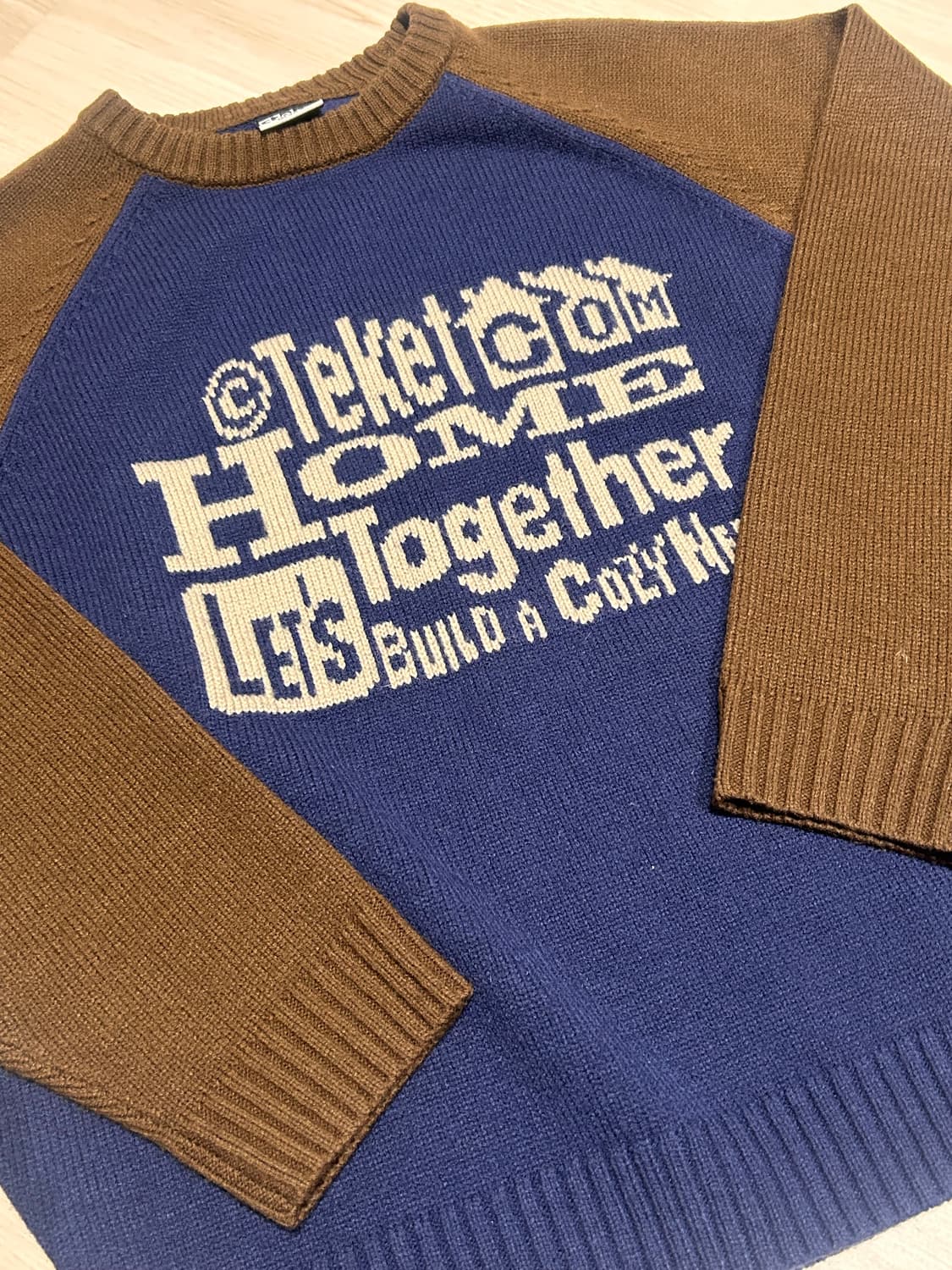 테켓 니트 m 상품이미지2