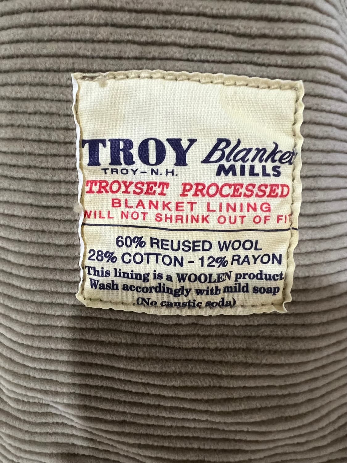 SUGARCANE 슈가케인 코듀로이 워크 자켓 40 상품이미지3