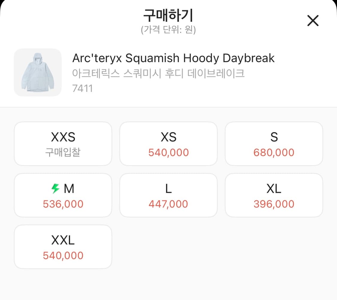아크테릭스 스쿼미시 후디 데이브레이크 상품이미지3