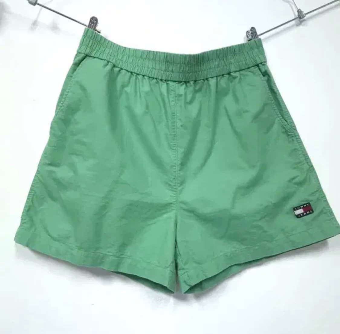 BP4307 타미진스 그린 밴딩 반바지 상품이미지4