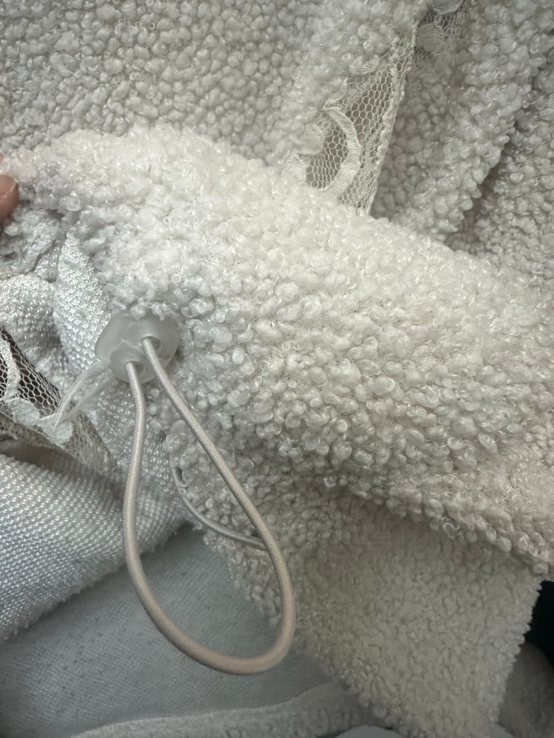 604서비스 레이스 후리스 상품이미지3