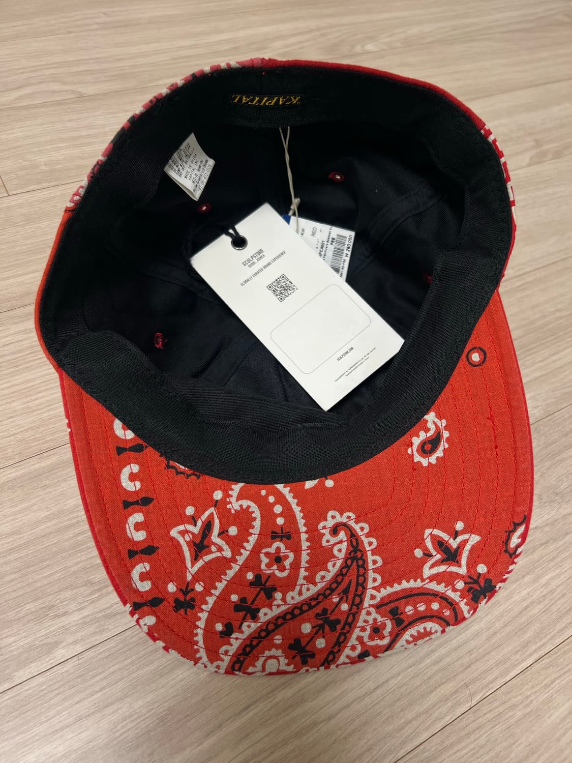 캐피탈 / 반다나 베이스볼캡 / F 상품이미지4