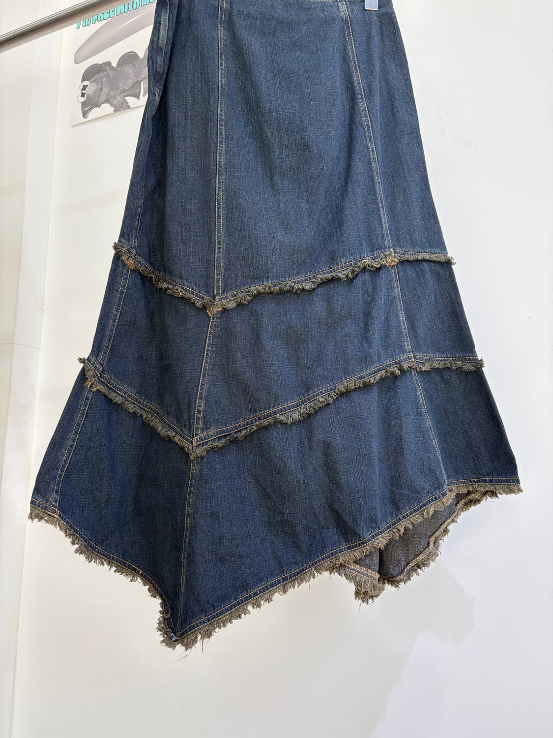 ATTENTION MESSAGE 데님스커트 상품이미지4