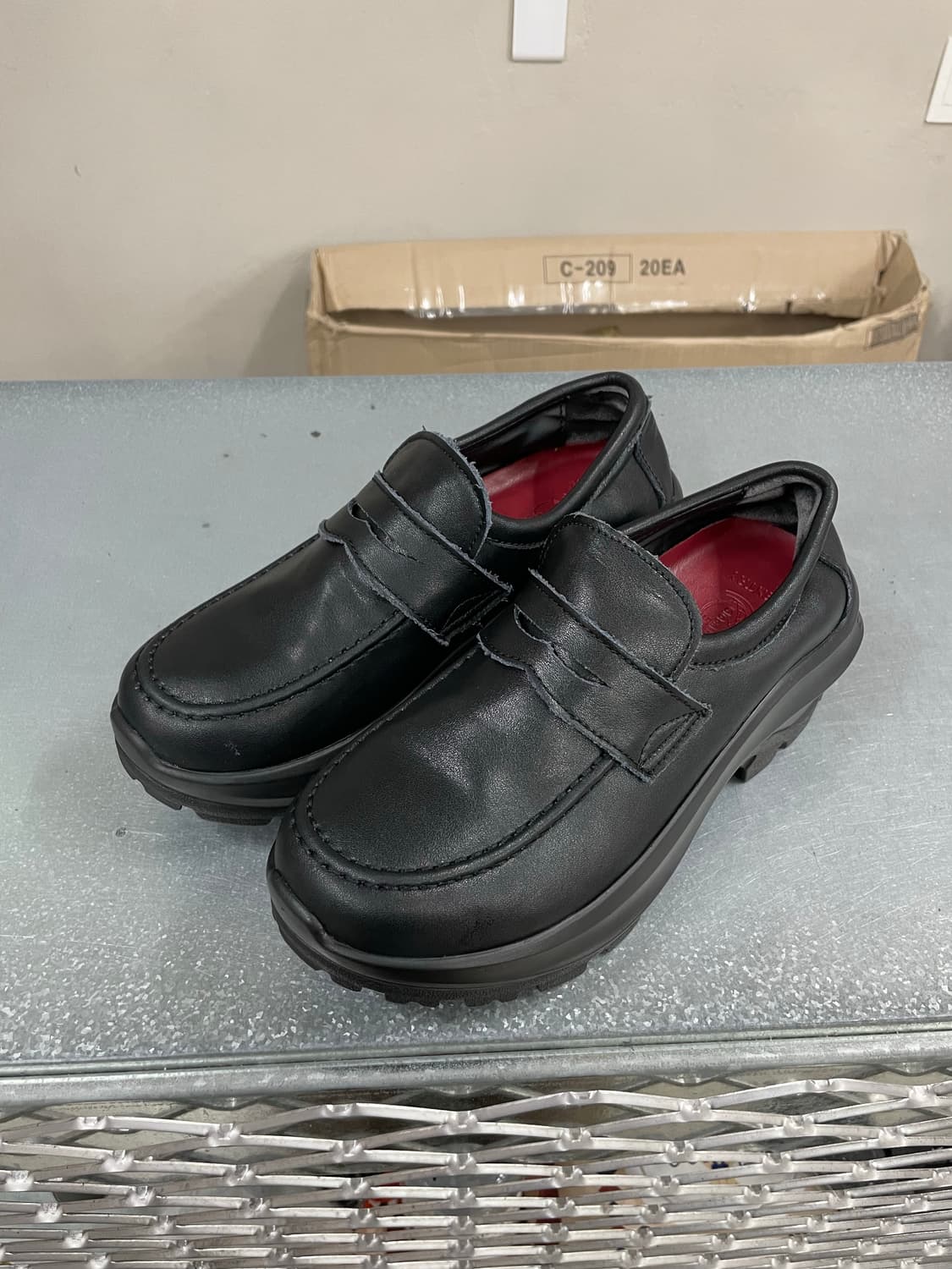 야세 카우하이드 플랫폼 로퍼 240 상품이미지2