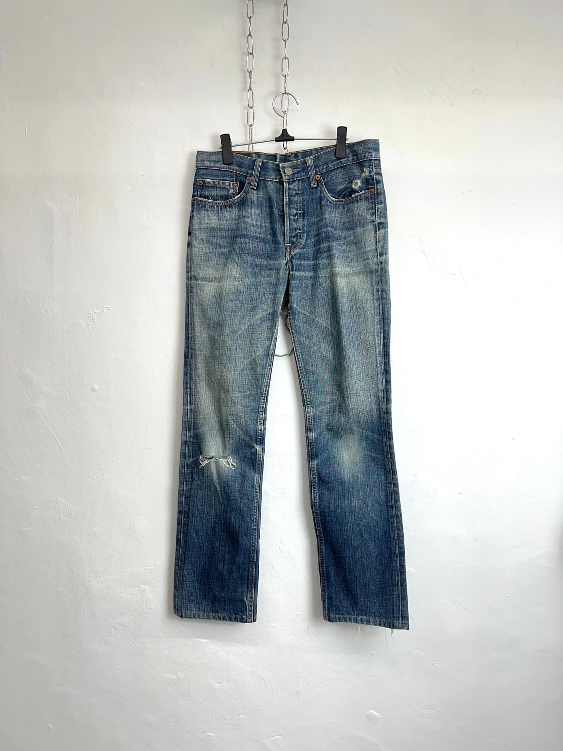 Levi’s 2000s Heritage Distressed 501 Den 상품이미지6