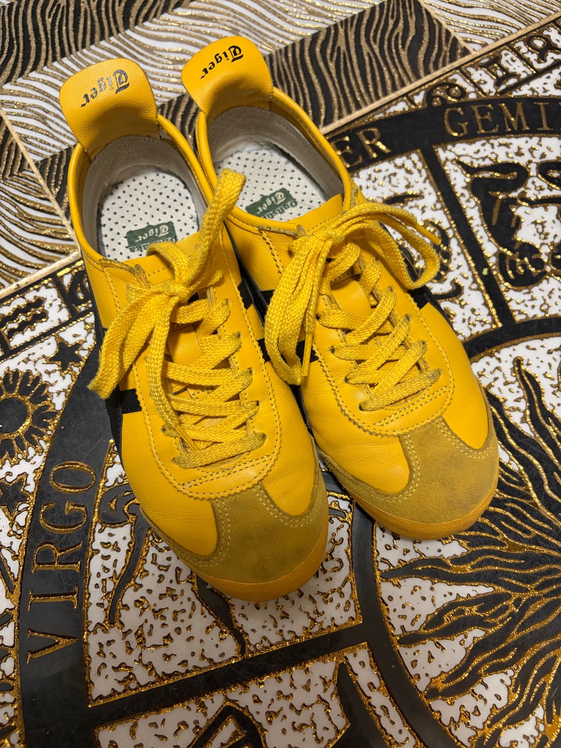 오니츠카 타이거 멕시코66 옐로우 블랙 240 상품이미지2