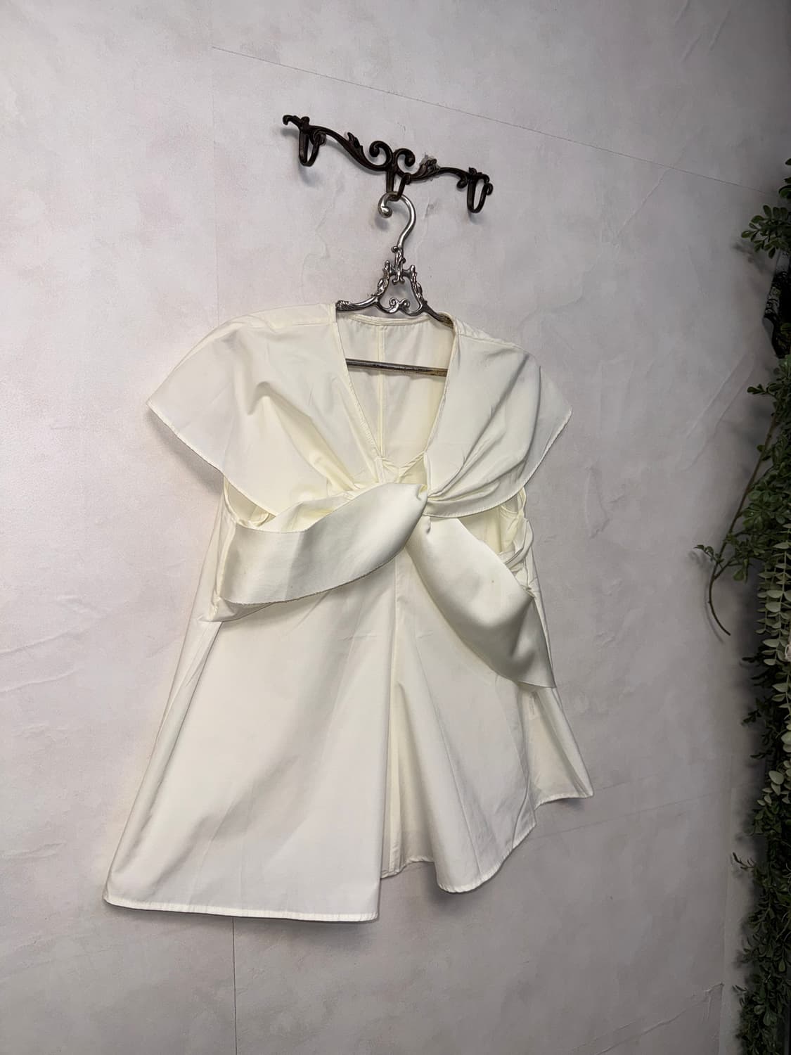 Ivory shirring ribbon sleeveless 상품이미지2