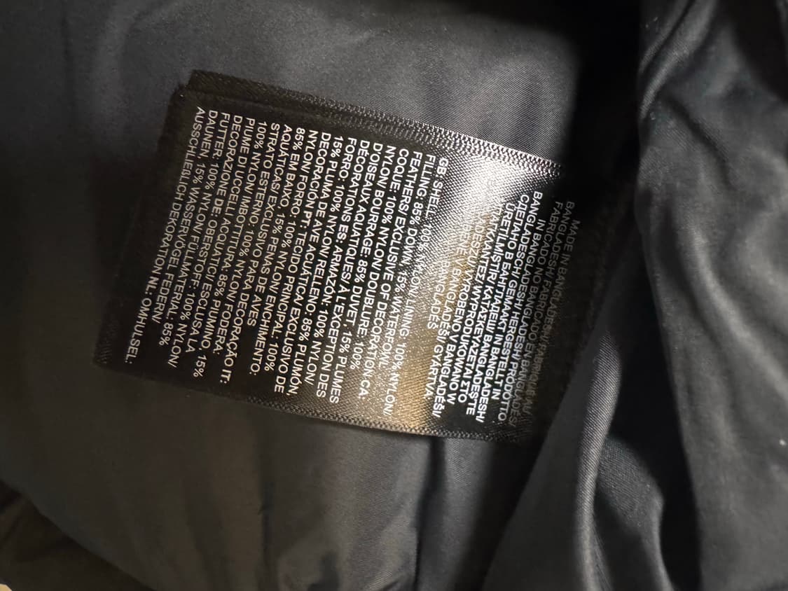 노스페이스 1996눕시 해외판 L 블랙 새상품 상품이미지3