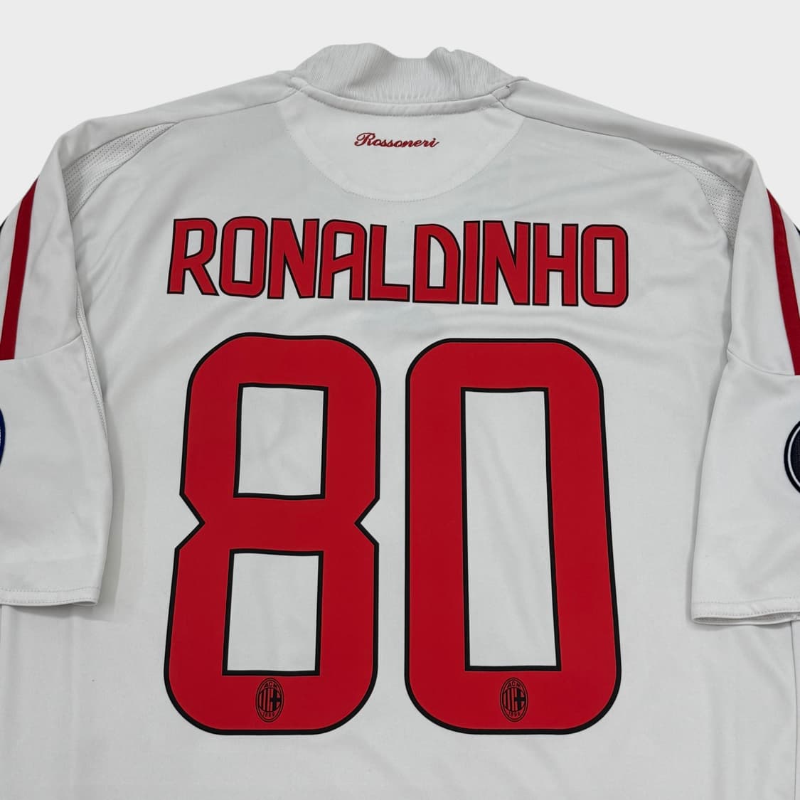 08-09 AC밀란 어웨이 No.80 호나우지뉴 상품이미지7