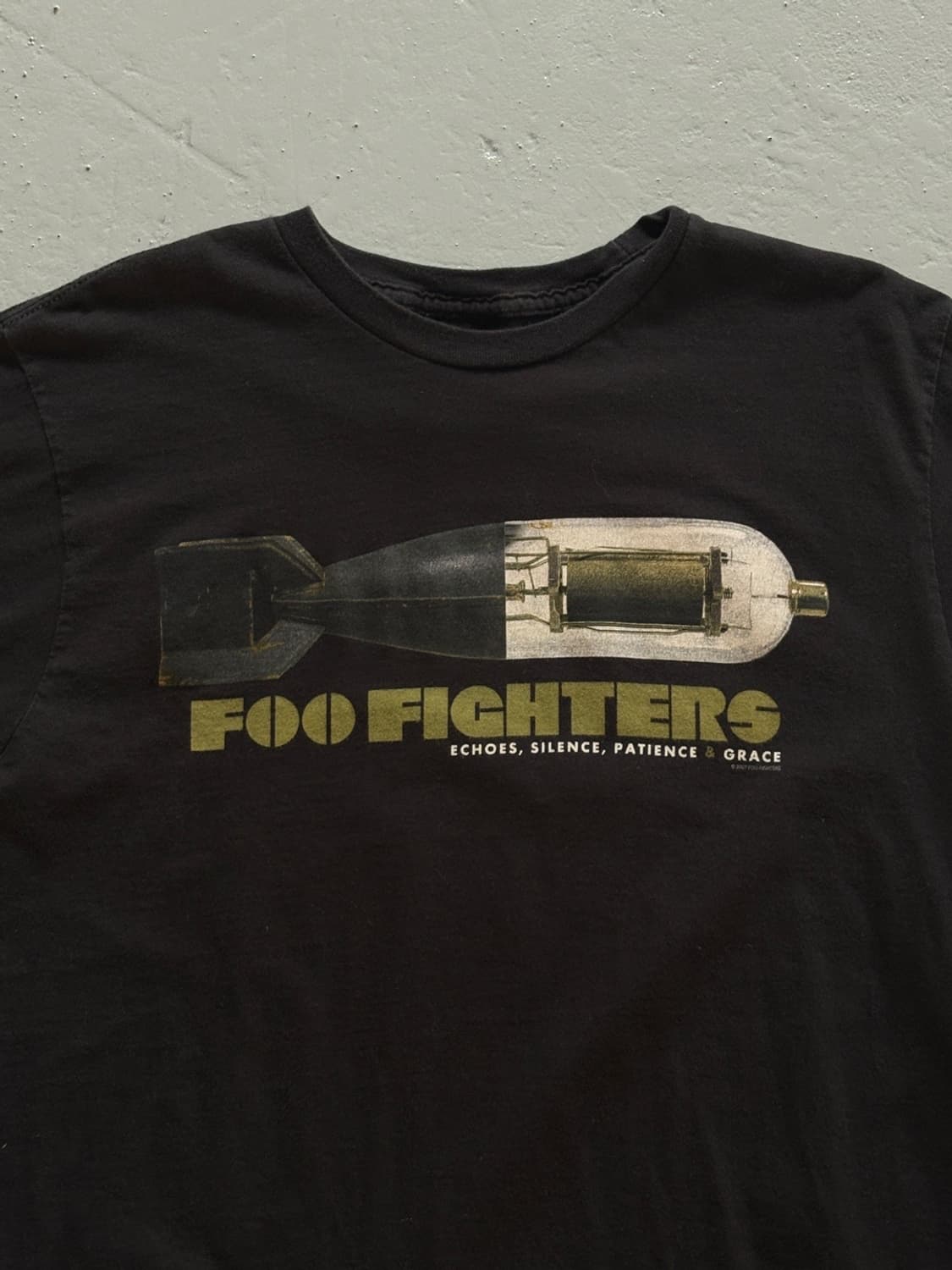 2007 Foo Fighters (푸 파이터스) 밴드 투어 티셔츠 상품이미지3