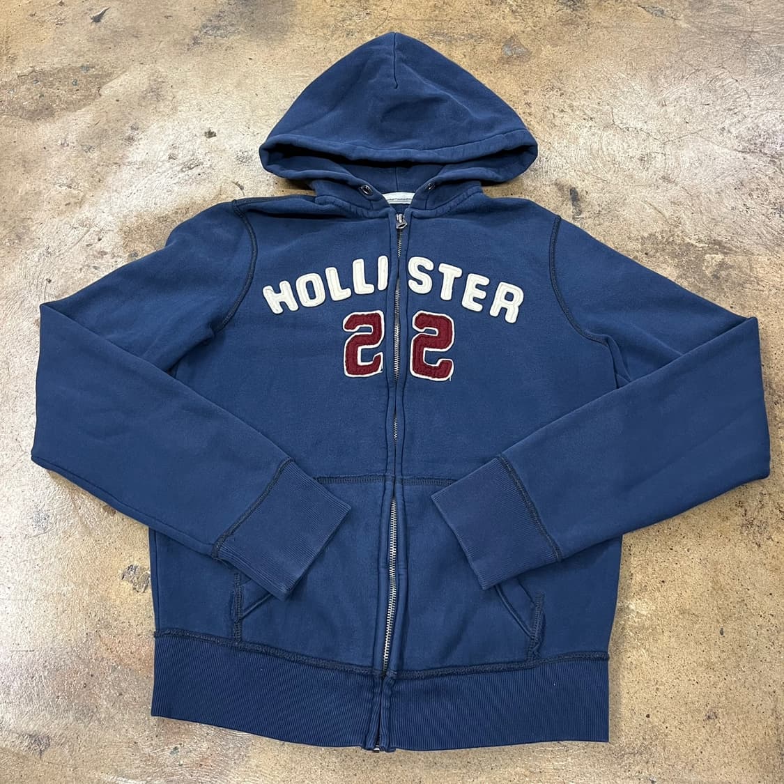 홀리스터 네이비 후드집업 상품이미지2