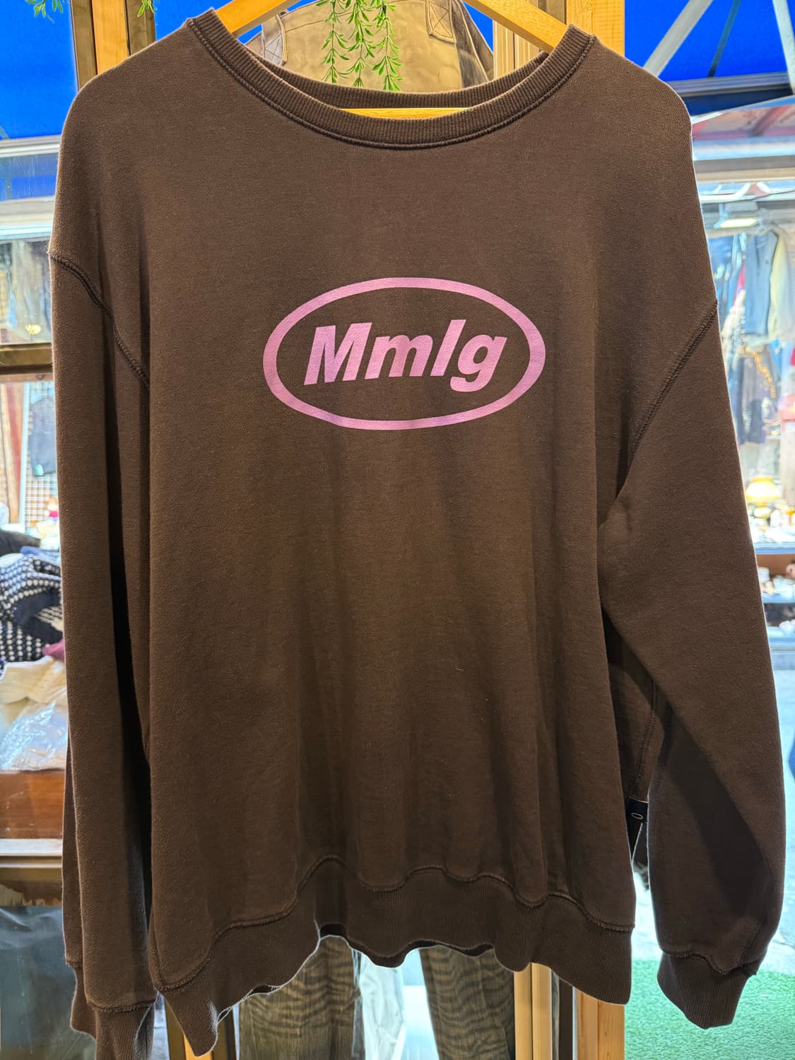 mmlg 차콜 맨투맨  상품이미지1