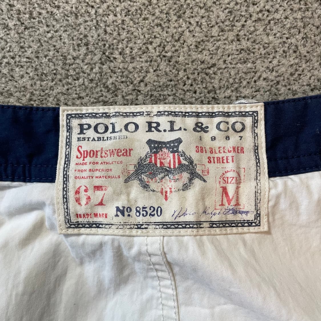 폴로 랄프로렌 윙로고 숏팬츠 상품이미지5