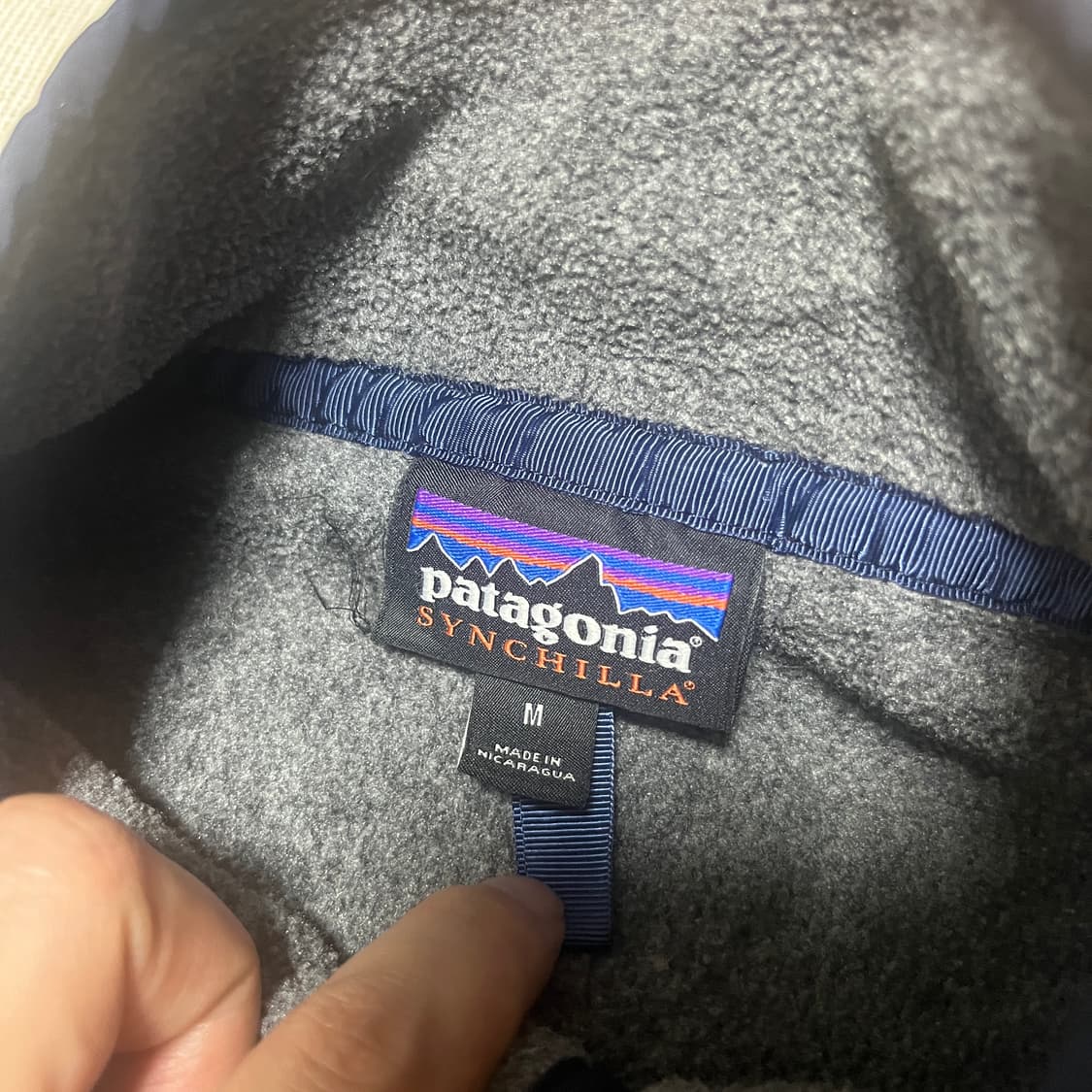 파타고니아 신칠라 스냅티 m 니켈 그레이 상품이미지4